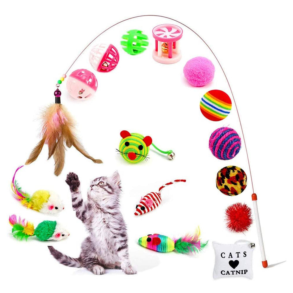 Pack de 16 unidades juguete Interactivo Gatos