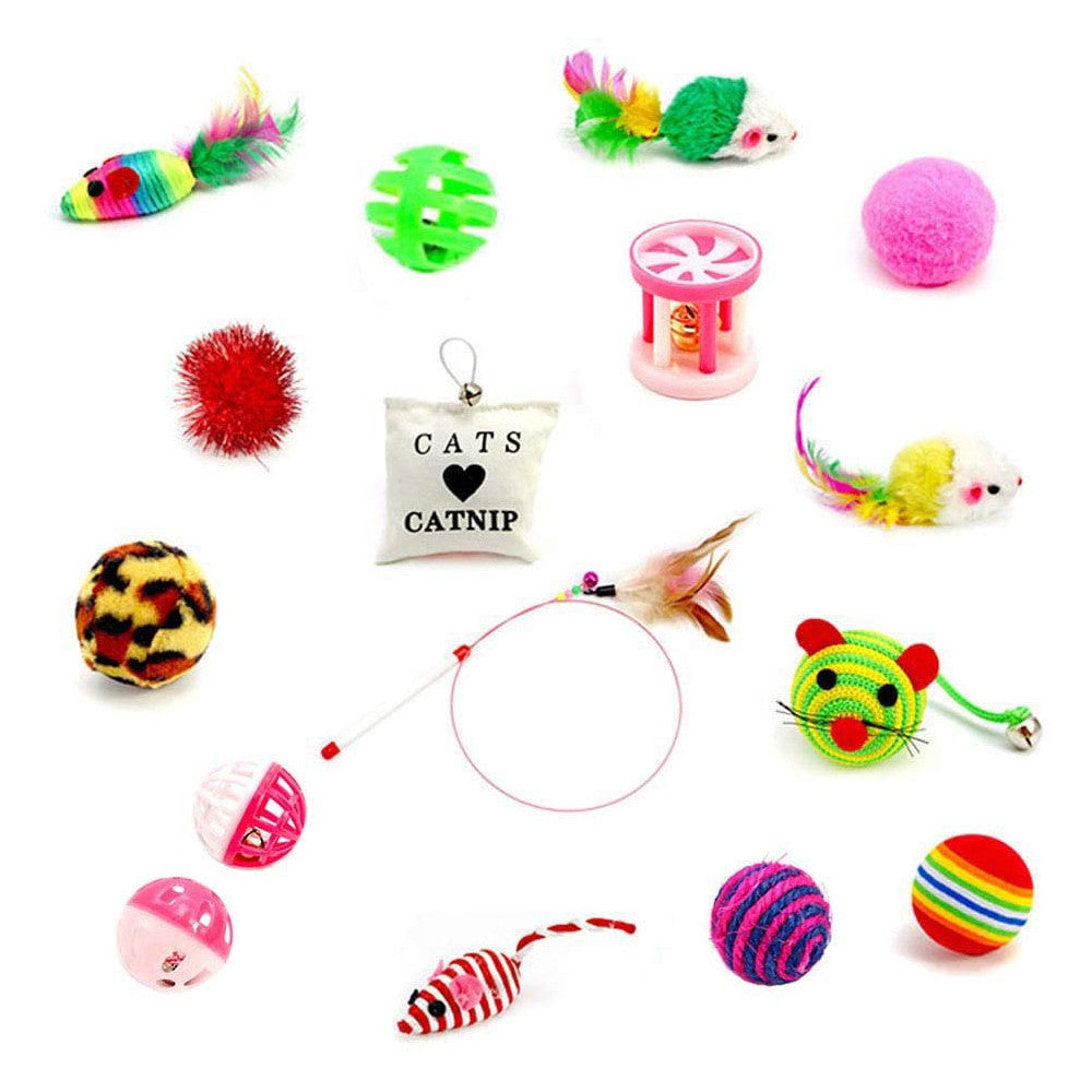 Pack de 16 unidades juguete Interactivo Gatos