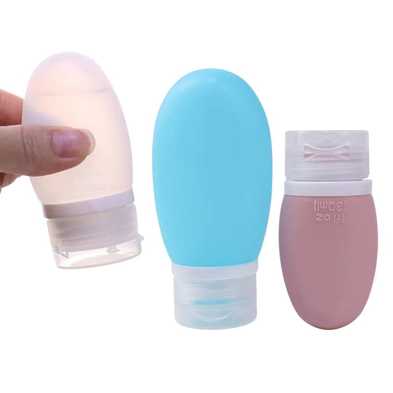 Kit de Envases de silicona para viajes